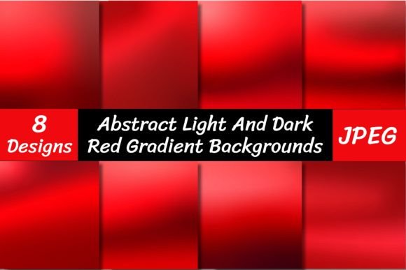 Abstract Dark Red Gradient Backgrounds: Bold Visuals for Modern Projects