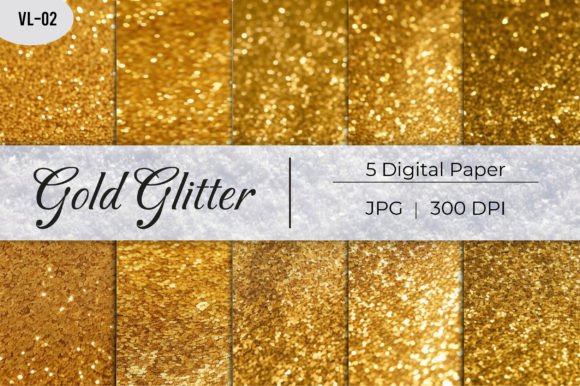 Elevate Your Designs with Stunning Gold Glitter Paper Backgrounds