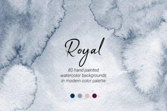 Elevate Your Projects with Watercolor Backgrounds Cool Tones