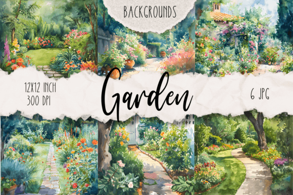 Enrich Your Designs with Versatile Garden Backgrounds