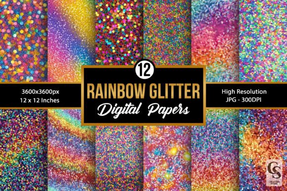 Sparkle and Strategy: Unlocking the Power of Rainbow Glitter Seamless Backgrounds