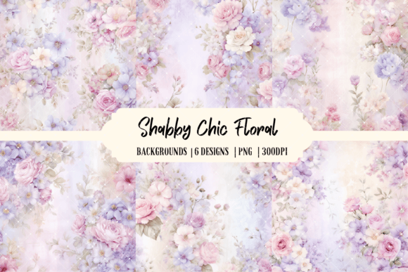 Timeless Charm: Mastering Shabby Chic Floral Backgrounds